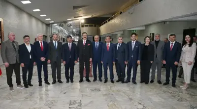 TOBB Başkanı Hisarcıklıoğlu’ndan Erzincan Belediye Başkanı Aksun’a Ziyaret