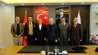 Binali Yıldırım’dan Odamıza Hayırlı Olsun Ziyareti