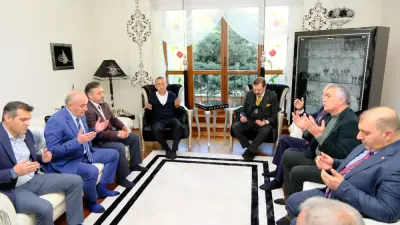 TOBB Başkanı Hisarcıklıoğlu’ndan Tanoğlu’na Taziye Ziyareti