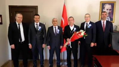 Erzincan Defterdarı Vergi Haftası Etkinlikleri Kapsamında Odamızı Ziyaret Etti