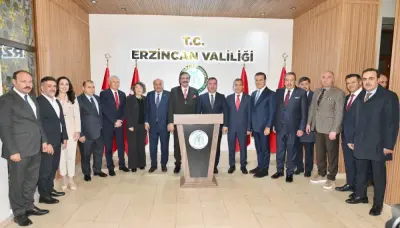 TOBB Başkanı Hisarcıklıoğlu’ndan Erzincan Valisi Aydoğdu’ya Ziyaret