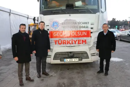 3. Yardım Tırı Deprem Bölgesine Doğru Yola Çıktı