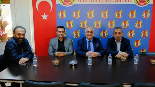 Odamızdan Gazeteciler Cemiyeti’ne Hayırlı Olsun Ziyareti