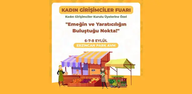 Erzincan’da Kadın Girişimciler Fuarı Düzenleniyor